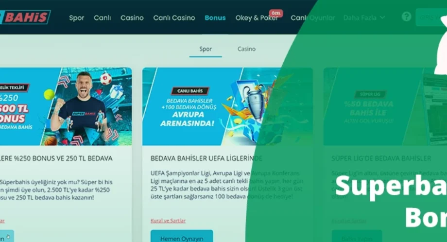 Superbahis bonus
