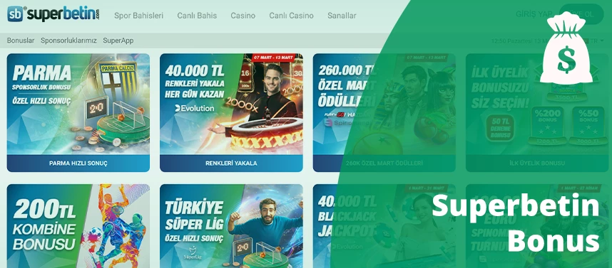 Superbetin Bonus