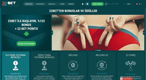 22bet bonus