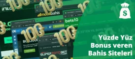 Yüzde yüz bonus veren bahis siteleri