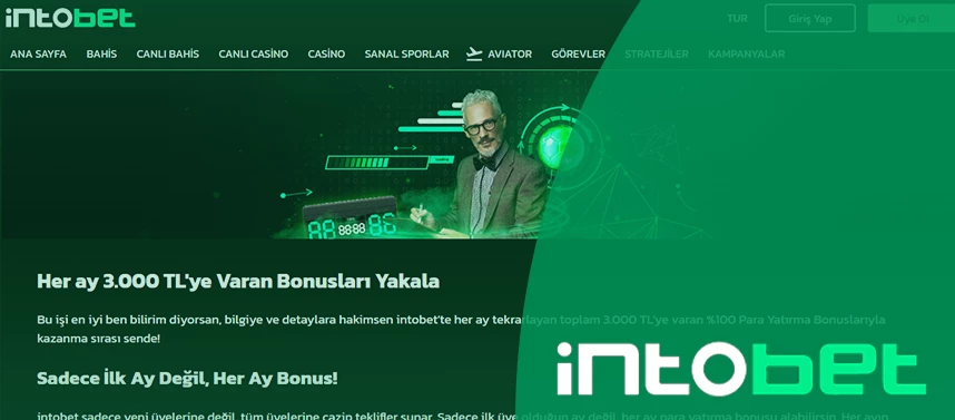 intobet Sitesi 2023 – Güvenilir mi & Giriş Adresi & Bonusu
